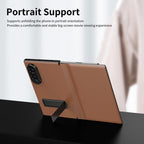 Vegan Leather Flip Case with Stand — Galaxy Z Fold8 Ultra