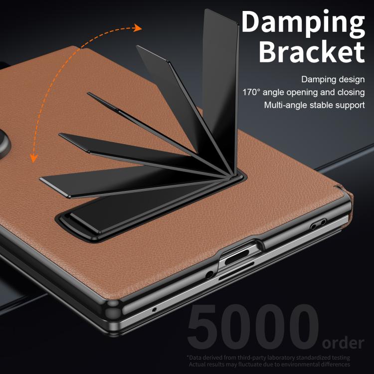 Vegan Leather Flip Case with Stand — Galaxy Z Fold8 Ultra