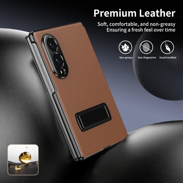 Vegan Leather Flip Case with Stand — Galaxy Z Fold8 Ultra