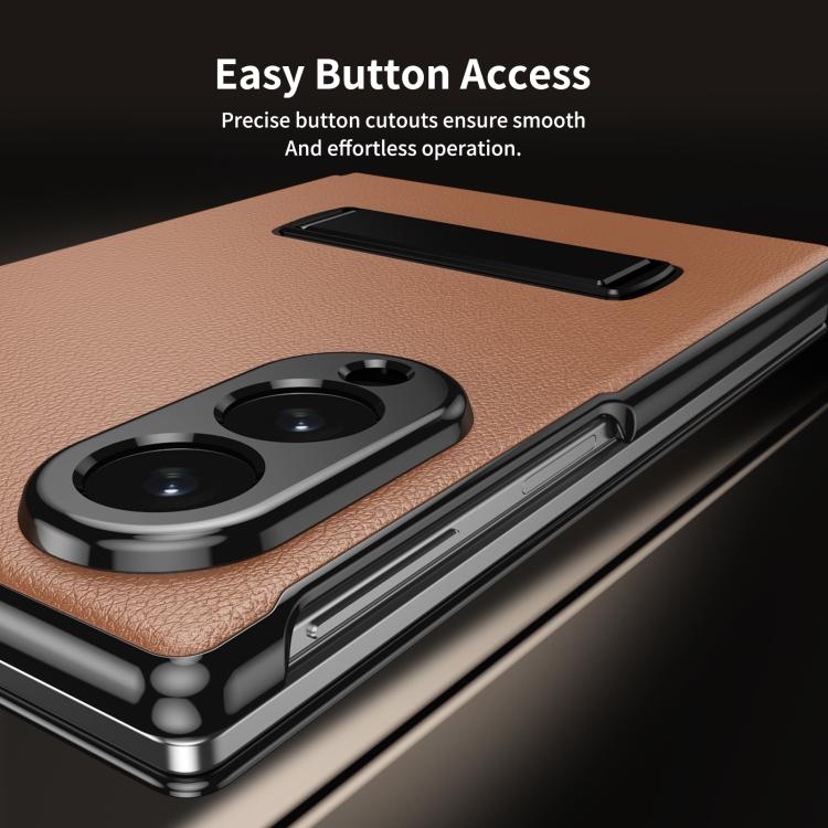 Vegan Leather Flip Case with Stand — Galaxy Z Fold8 Ultra