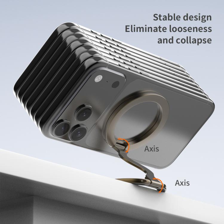 Foldable Dual-Axis Magnetic Ring Holder