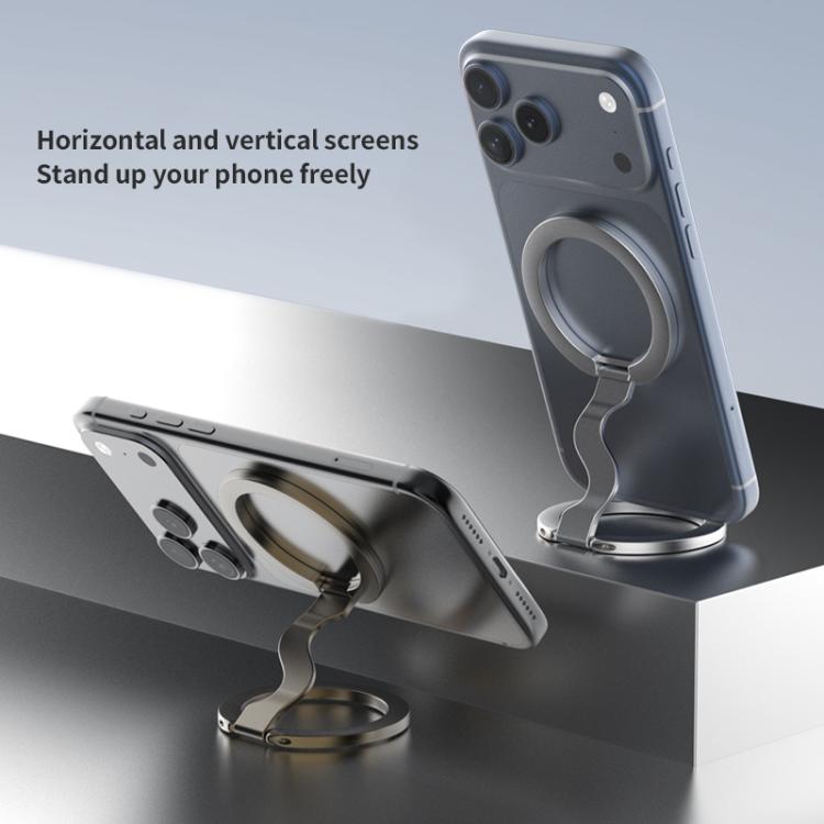 Foldable Dual-Axis Magnetic Ring Holder