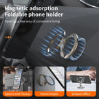 Foldable Dual-Axis Magnetic Ring Holder