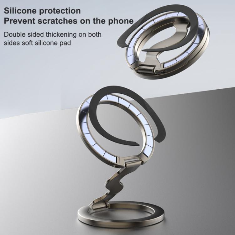 Foldable Dual-Axis Magnetic Ring Holder