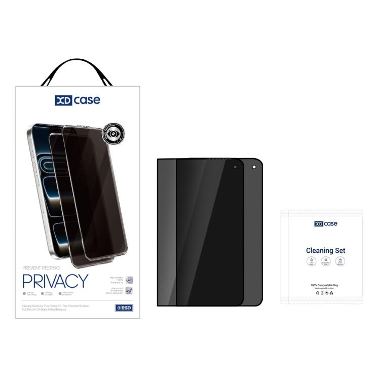 Silk-Print Anti-Spy Screen Protector — iPhone 18 Pro & More