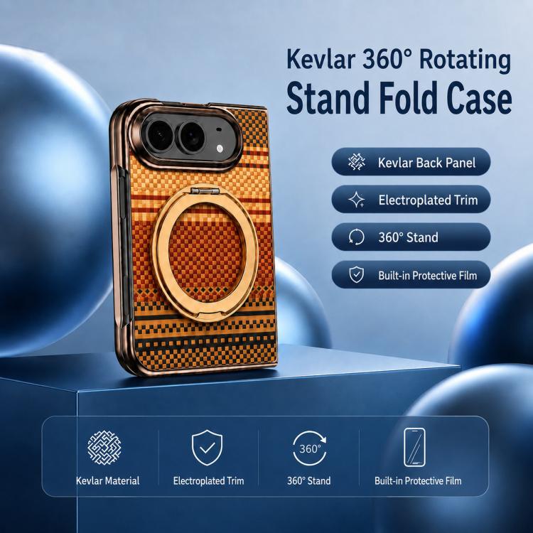 Kevlar-Weave 360° Kickstand Case with Film — iPhone Duo
