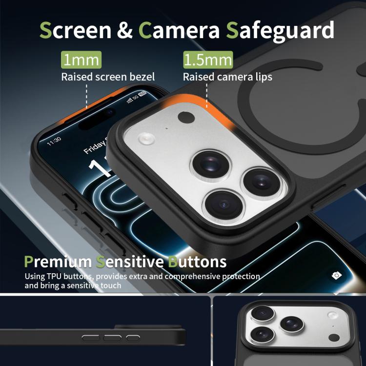 Skin-Feel TPU Hybrid PC MagSafe Case — iPhone 18 Pro