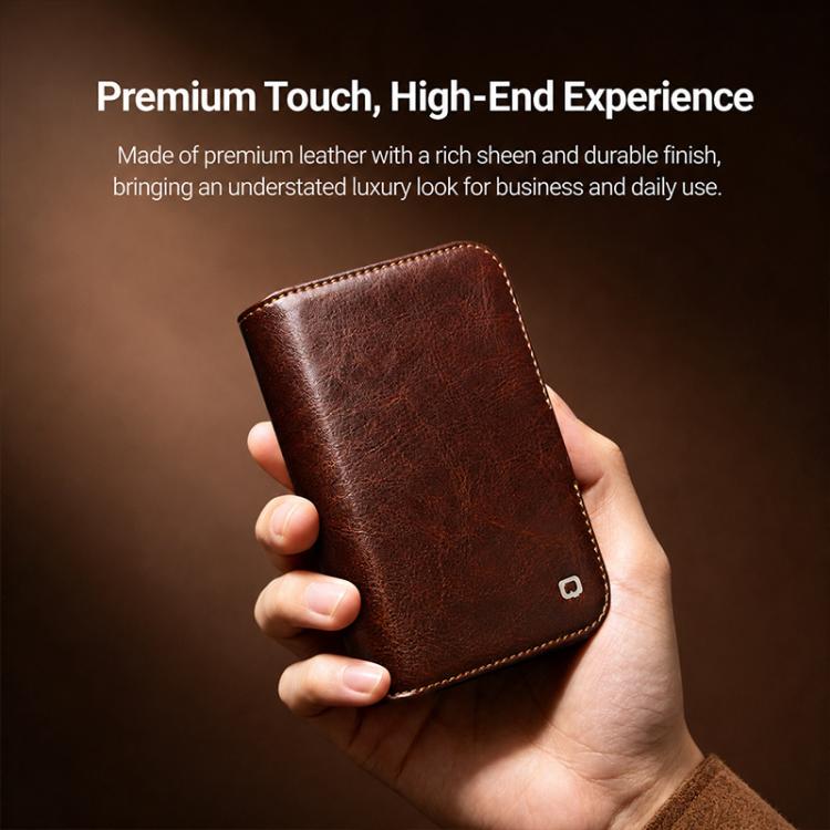 Magnetic Buckle Leather Case — iPhone Duo