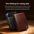 Magnetic Buckle Leather Case — iPhone Duo