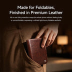 Magnetic Buckle Leather Case — iPhone Duo
