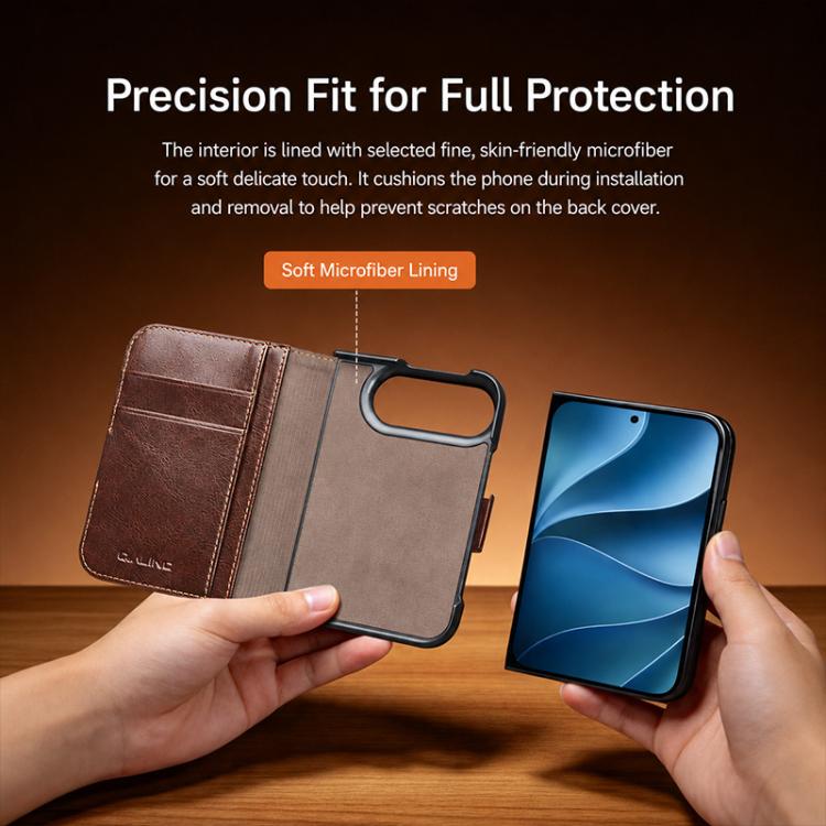 Magnetic Buckle Leather Case — iPhone Duo