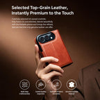 Vintage Calfskin Leather Case — iPhone Duo
