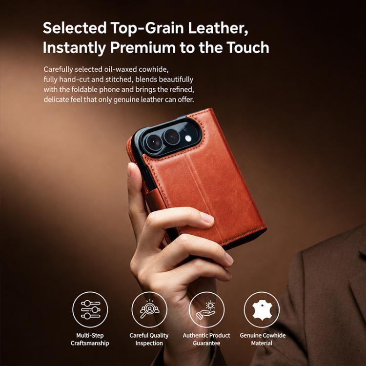 Vintage Calfskin Leather Case — iPhone Duo
