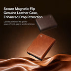 Vintage Calfskin Leather Case — iPhone Duo