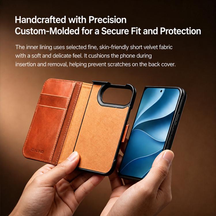 Vintage Calfskin Leather Case — iPhone Duo