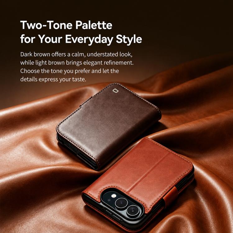 Vintage Calfskin Leather Case — iPhone Duo