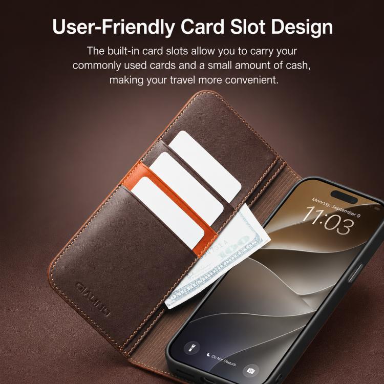 Genuine Leather Case — iPhone 18 Pro
