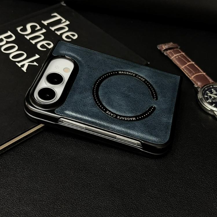 Crazy Horse Texture Magnetic PU Case — iPhone Duo
