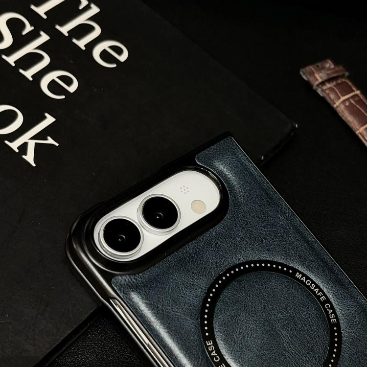 Crazy Horse Texture Magnetic PU Case — iPhone Duo