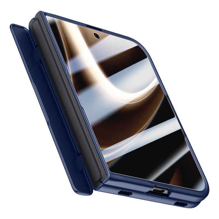 Crazy Series Skin-Feel Magnetic Case with Privacy Film & Lens Holder — iPhone Duo