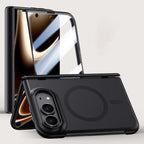 Crazy Series Skin-Feel Magnetic Case with HD Film — iPhone Duo