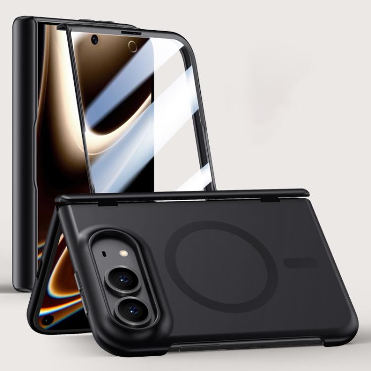 Crazy Series Skin-Feel Magnetic Case with HD Film — iPhone Duo
