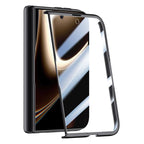 Crazy Series Skin-Feel Magnetic Case with HD Film — iPhone Duo