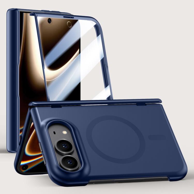 Crazy Series Skin-Feel Magnetic Case with HD Film — iPhone Duo