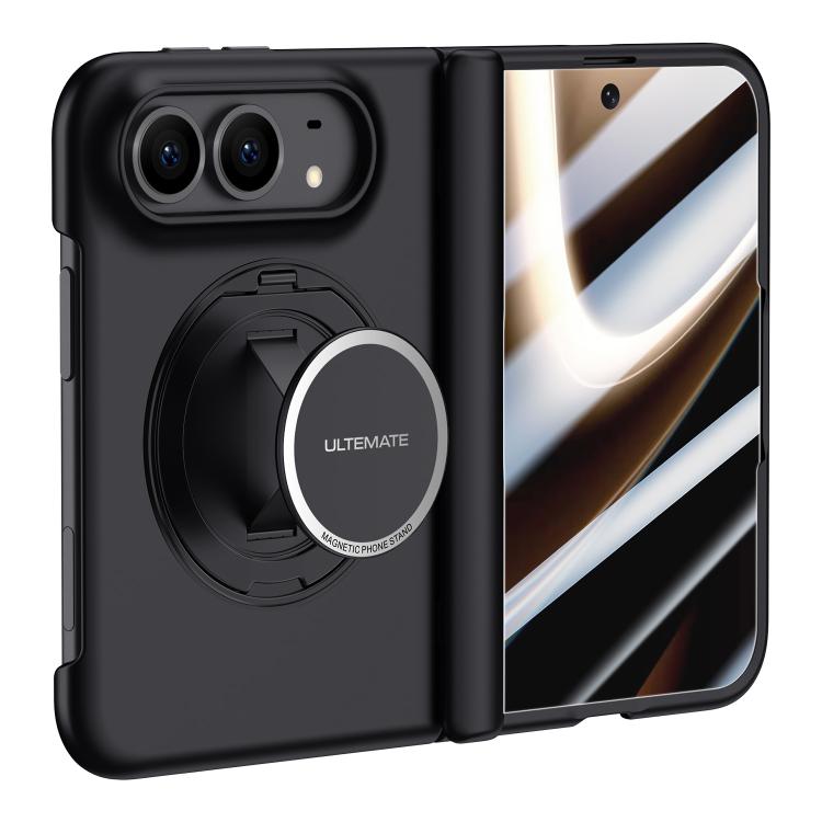 Premium HD Film Magnetic Case with Wrist Strap & Ring Holder — iPhone Duo