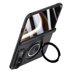 Premium HD Film Magnetic Case with Wrist Strap & Ring Holder — iPhone Duo
