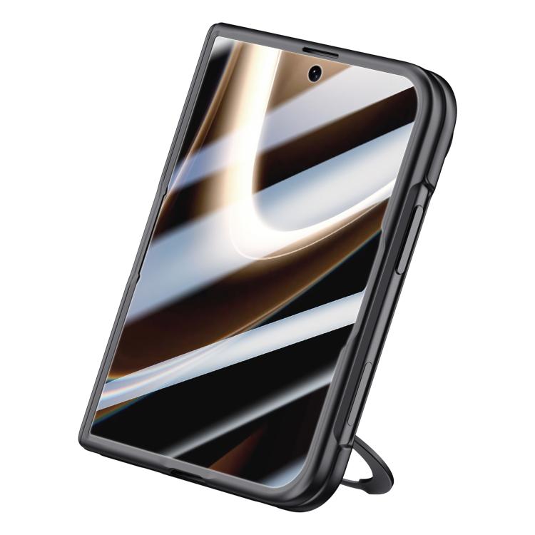 Premium HD Film Magnetic Case with Wrist Strap & Ring Holder — iPhone Duo