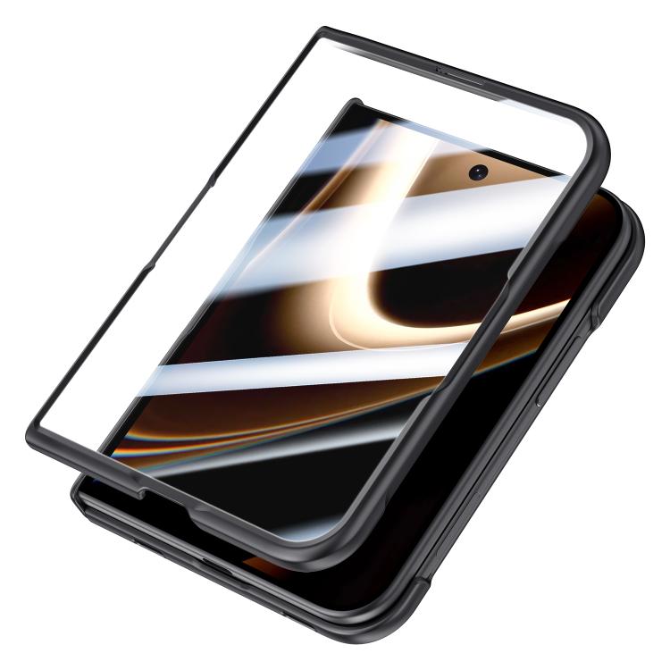 Premium Privacy Film Magnetic Case with Wrist Strap & Ring Holder — iPhone Duo