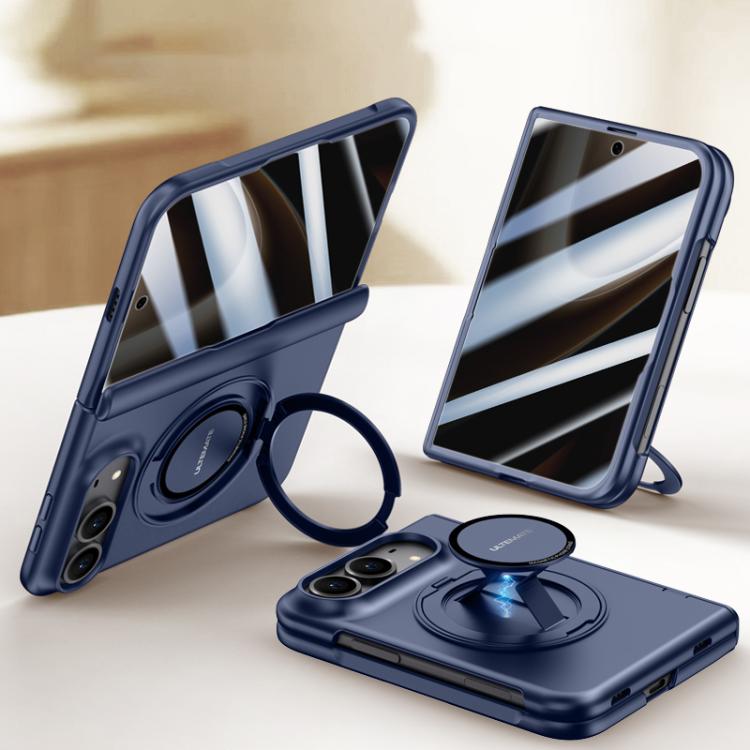 Premium Privacy Film Magnetic Case with Wrist Strap & Ring Holder — iPhone Duo