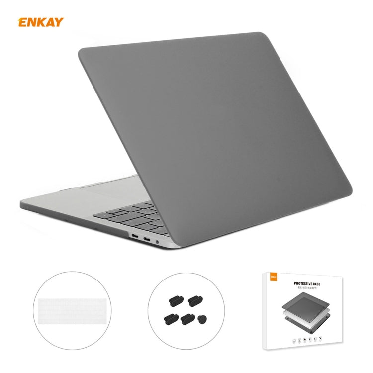 3-in-1 Matte Case with Keyboard Film — MacBook Pro 13.3 A1706 (EU Layout)