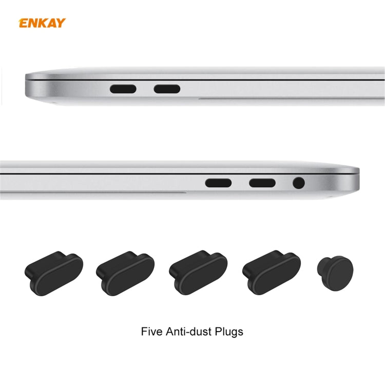 3-in-1 Matte Case with Keyboard Film — MacBook Pro 13.3 A1706 (EU Layout)