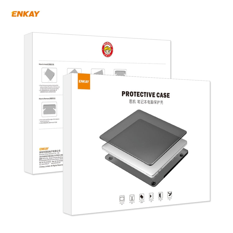 3-in-1 Matte Case with Keyboard Film — MacBook Pro 13.3 A1708 (US Layout)