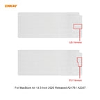 3-in-1 Matte Case with Keyboard Film — MacBook Air 13.3 A2179 (US Layout)