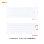 3-in-1 Matte Case with Keyboard Film — MacBook Pro 16 A2141 (EU Layout)