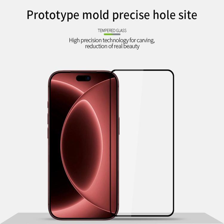 9H Full-Coverage Tempered Glass Screen Protector — iPhone 18 Pro