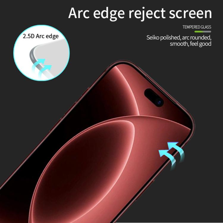 9H Full-Coverage Tempered Glass Screen Protector — iPhone 18 Pro