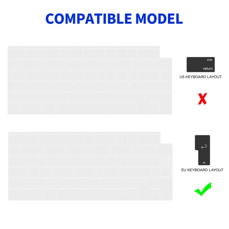3-in-1 Bracket Case with Keyboard Film — MacBook (EU Layout)