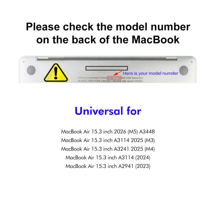 3-in-1 Bracket Case with Keyboard Film — MacBook (EU Layout)