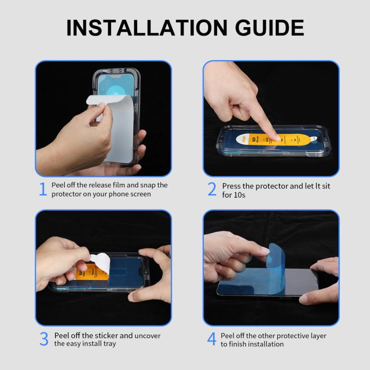 Easy-Install High-Alumina Silicon Full Glass Film — iPhone 18 Pro