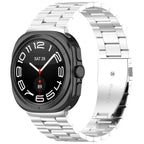 Stainless Steel Bead-Link Watch Band — Galaxy Watch Ultra