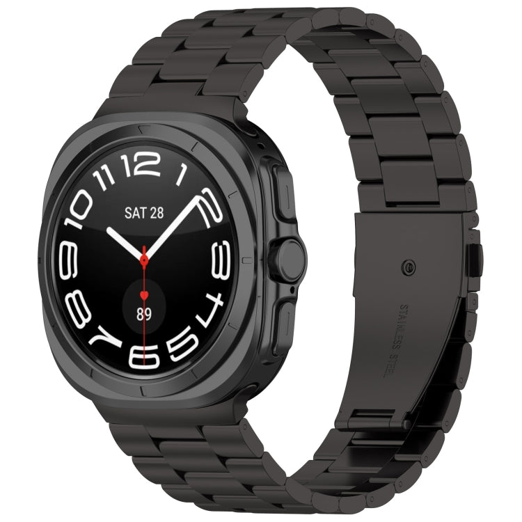 Stainless Steel Bead-Link Watch Band — Galaxy Watch Ultra