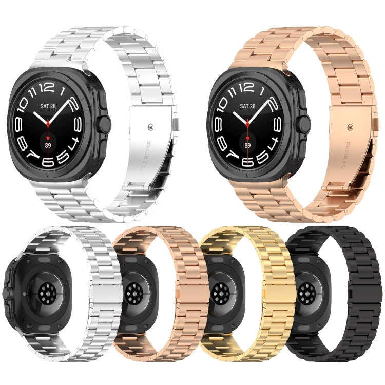 Stainless Steel Bead-Link Watch Band — Galaxy Watch Ultra