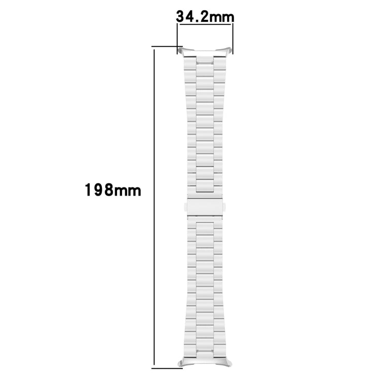 Stainless Steel Bead-Link Watch Band — Galaxy Watch Ultra