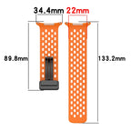 Magnetic Hole-Style Silicone Watch Band — Galaxy Watch Ultra
