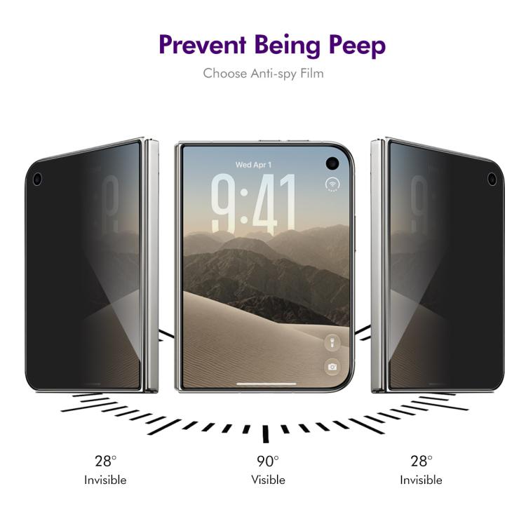 28° Anti-Peeping Privacy Film — iPhone 18 Pro