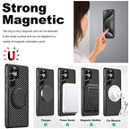 Carbon-Fibre Kickstand MagSafe Case — Galaxy S Series